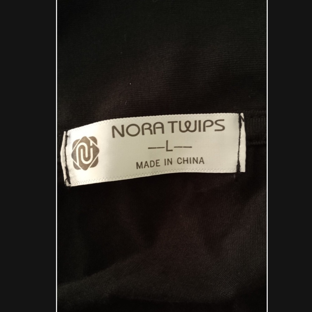 ๐HP๐Nora Twips Black Long Sleeve Sleep Dress - Picture 8 of 9